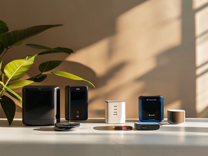 Clean lifestyle product shot of 2026 Matter-Ready Smart Home Devices: 7 AI-Optimized Picks That Slash Energy Costs & Eliminate Monthly Subscriptions, natural lighting, minimal background, professional review style photography
