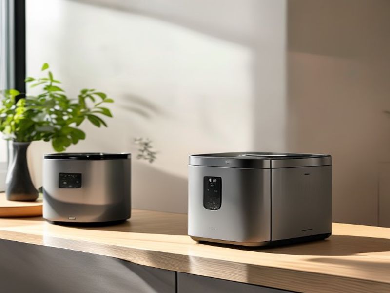 Clean lifestyle product shot of 2026 Smart Countertop Composters Tested: Odor-Free, Space-Saving Waste Solutions for Modern Kitchens, natural lighting, minimal background, professional review style photography