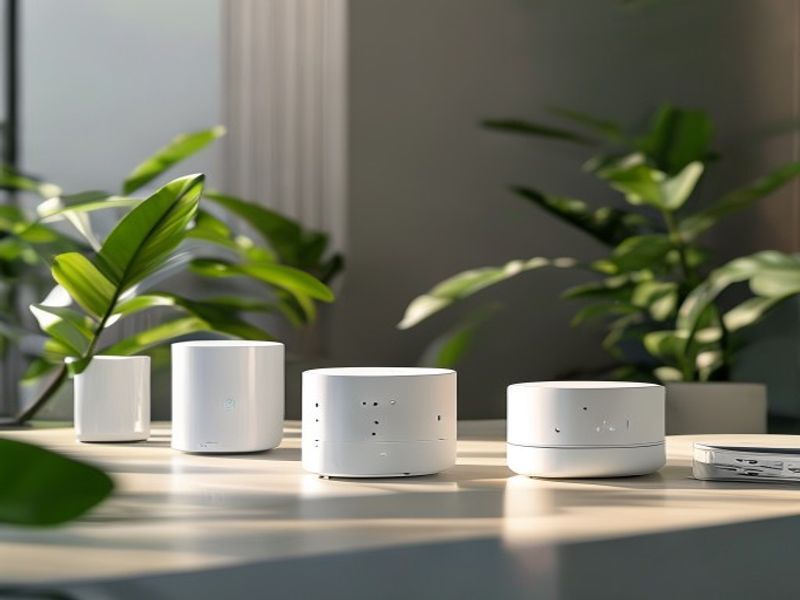 Clean lifestyle product shot of 2026 Smart Home Automation Hubs Reviewed: 7 AI-Driven Ecosystems That Slash Energy Bills & Prioritize Privacy, natural lighting, minimal background, professional review style photography