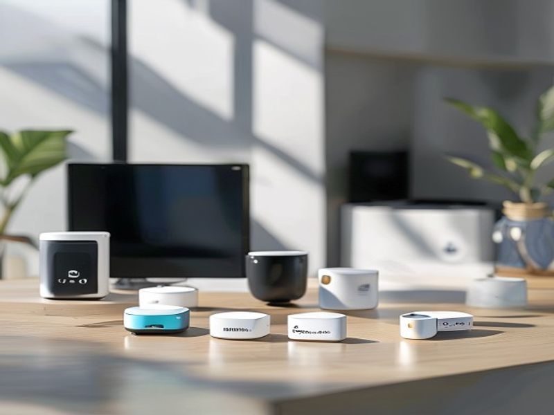 Clean lifestyle product shot of AI-Integrated Smart Home Devices of 2026: 5 Picks That Slash Utility Bills & Automate Daily Routines, natural lighting, minimal background, professional review style photography