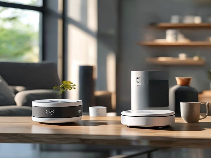 Clean lifestyle product shot of Best AI-Powered Smart Home Hubs of 2026: Seamless Automation That Slashes Utility Bills, natural lighting, minimal background, professional review style photography