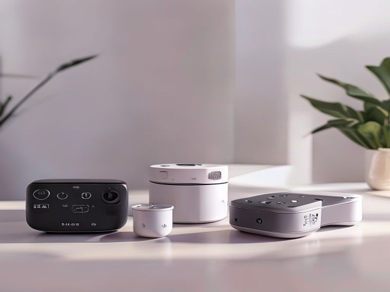 Clean lifestyle product shot of Best AI Smart Home Hubs of 2026: Top 7 Controllers for Seamless Automation & 30% Energy Savings, natural lighting, minimal background, professional review style photography