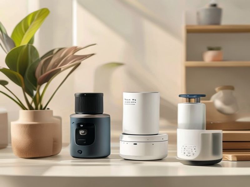 Clean lifestyle product shot of Best Smart Home Organization Gadgets of 2026: Top 5 AI-Driven Picks to Declutter & Automate, natural lighting, minimal background, professional review style photography