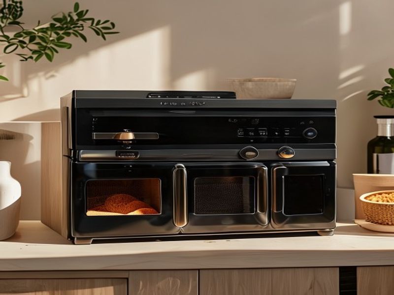 Clean lifestyle product shot of Foolproof Gourmet at Home: Top 5 AI-Powered Countertop Ovens of 2026 Reviewed, natural lighting, minimal background, professional review style photography