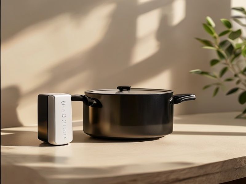 Clean lifestyle product shot of Smart Thermostat vs Slow Cooker: Honest Comparison, natural lighting, minimal background, professional review style photography