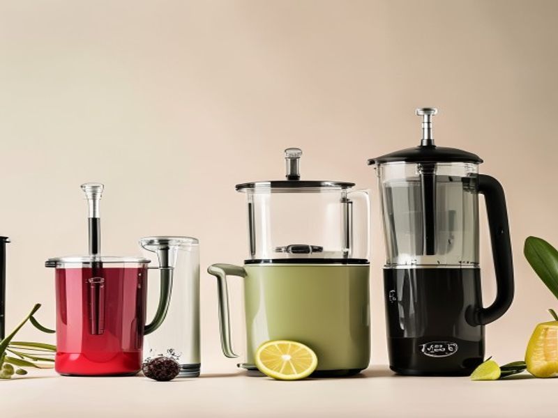 Clean lifestyle product shot of Top 5 Blenders for Smoothies Under $100, natural lighting, minimal background, professional review style photography