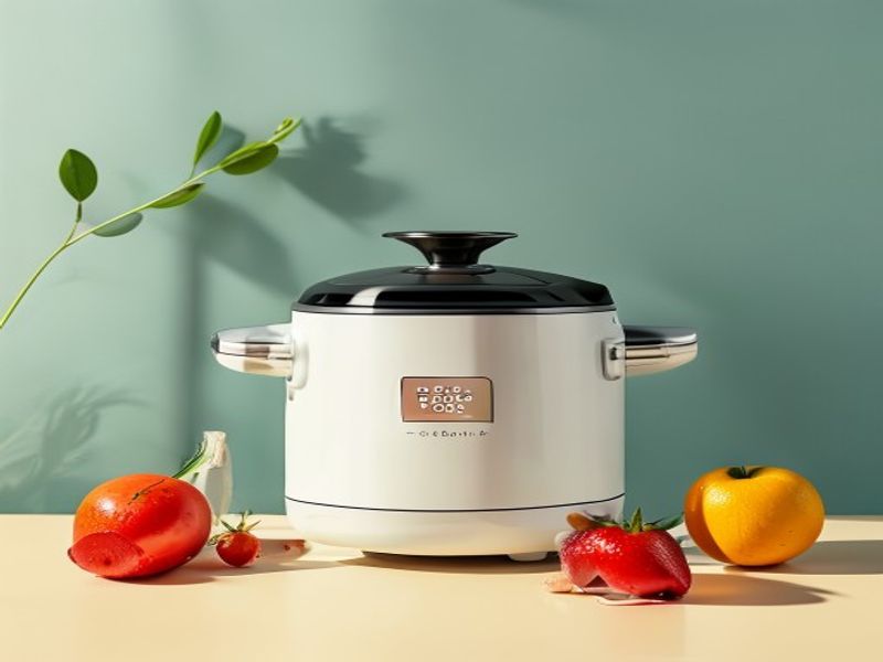 Clean lifestyle product shot of Top 5 Instant Pots for Home Cooks in 2026, natural lighting, minimal background, professional review style photography