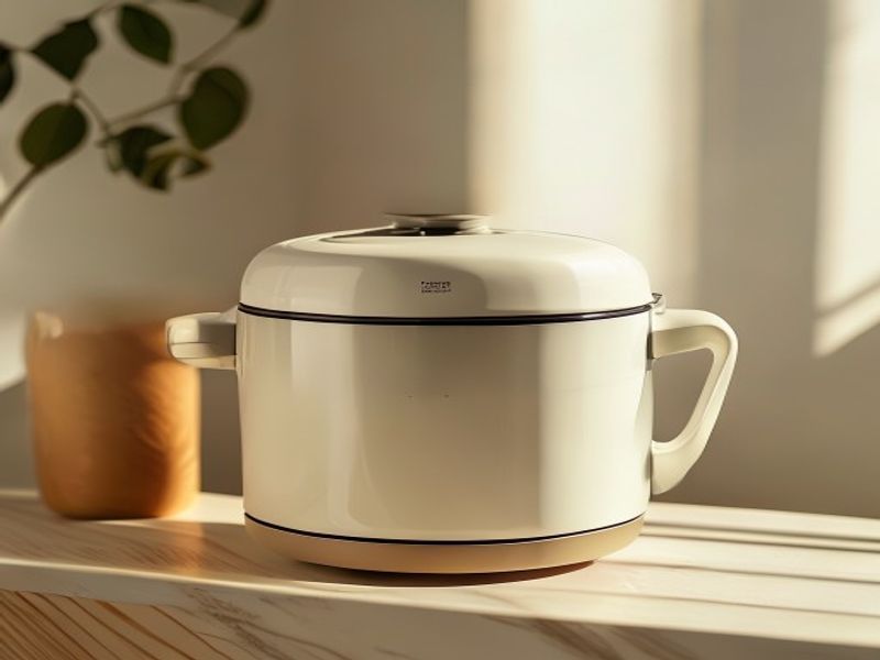 Clean lifestyle product shot of Why I Switched to This Slow Cooker, natural lighting, minimal background, professional review style photography