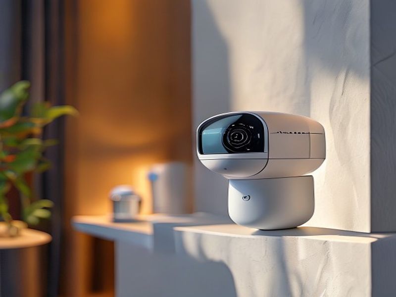 Clean lifestyle product shot of Best AI-Powered Smart Home Security Cameras of 2026: 7 Privacy-First Picks That Stop Porch Theft & Cut Cloud Subscription Costs, natural lighting, minimal background, professional review style photography