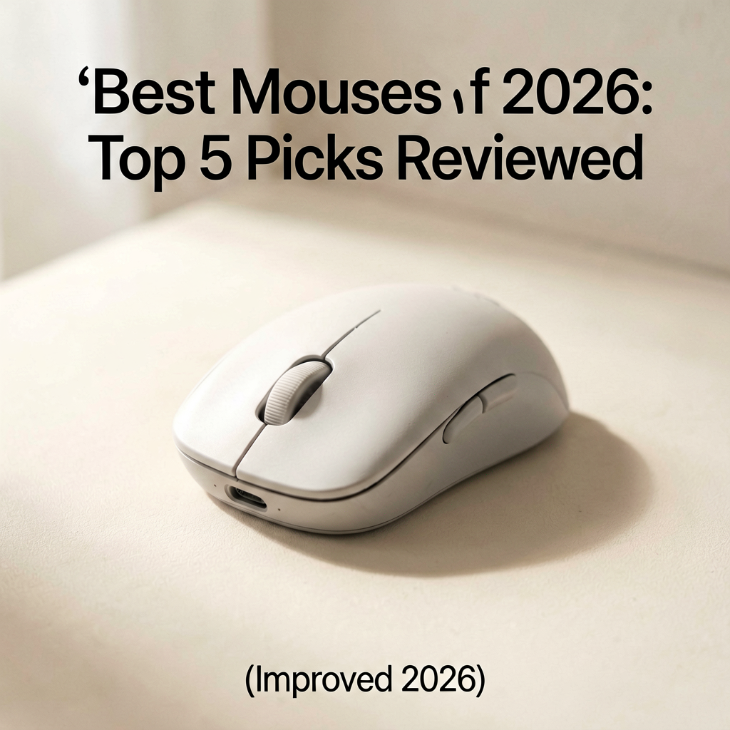 Best Mouses of 2026: Top 5 Picks Reviewed (Improved 2026)