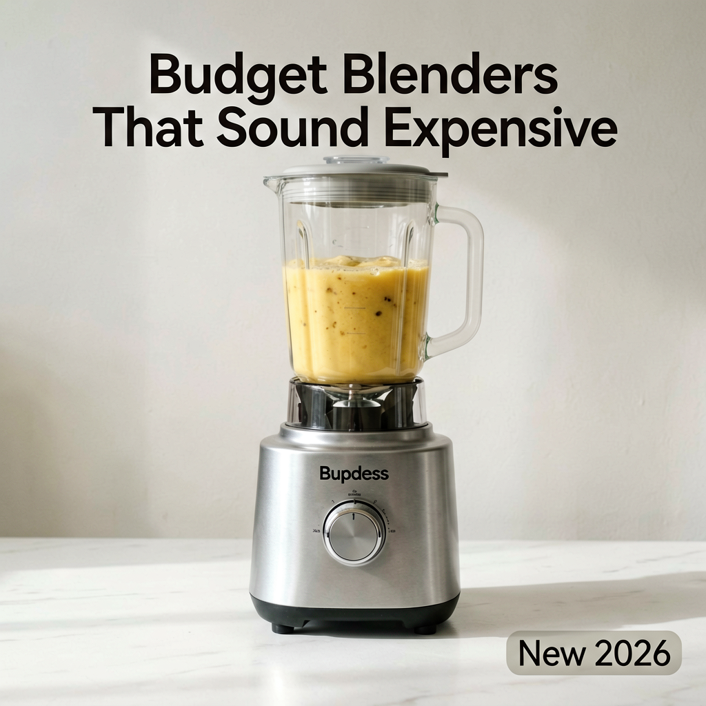 Budget Blenders That Sound Expensive (New 2026)