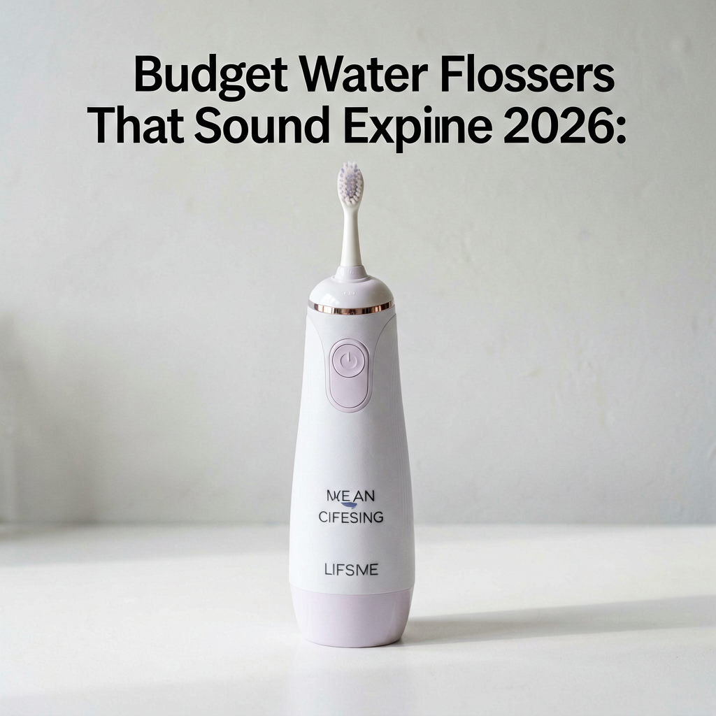 Budget Water Flossers That Sound Expensive (Tested 2026)