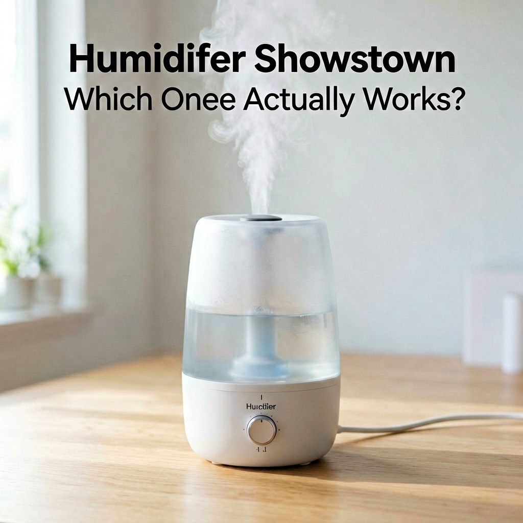 Clean lifestyle product shot of Humidifier Showdown: Which One Actually Works?, natural lighting, minimal background, professional review style photography