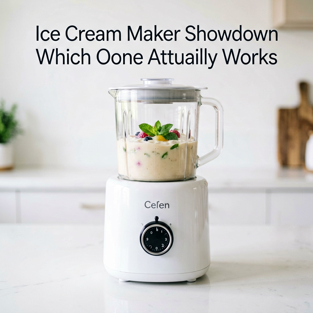 Ice Cream Maker Showdown: Which One Actually Works?