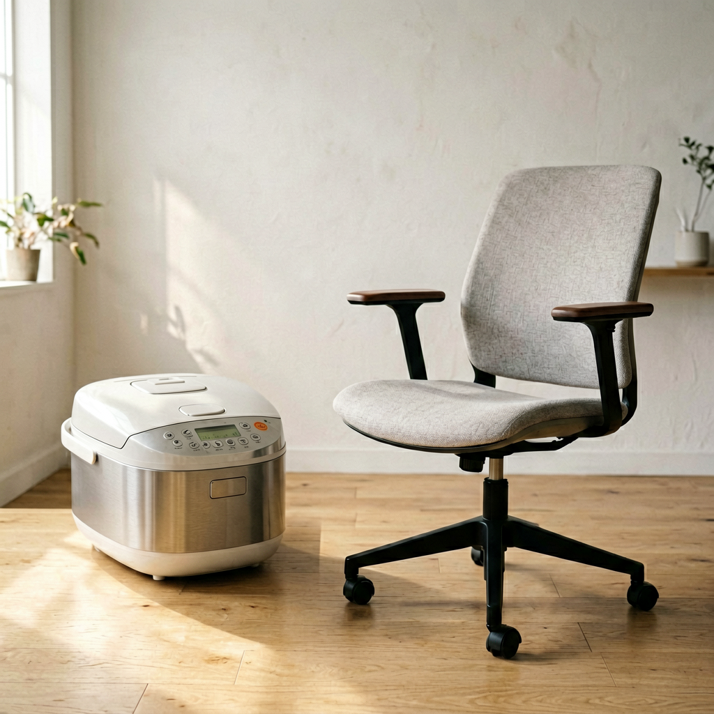 Rice Cooker vs Ergonomic Chair: Honest Comparison
