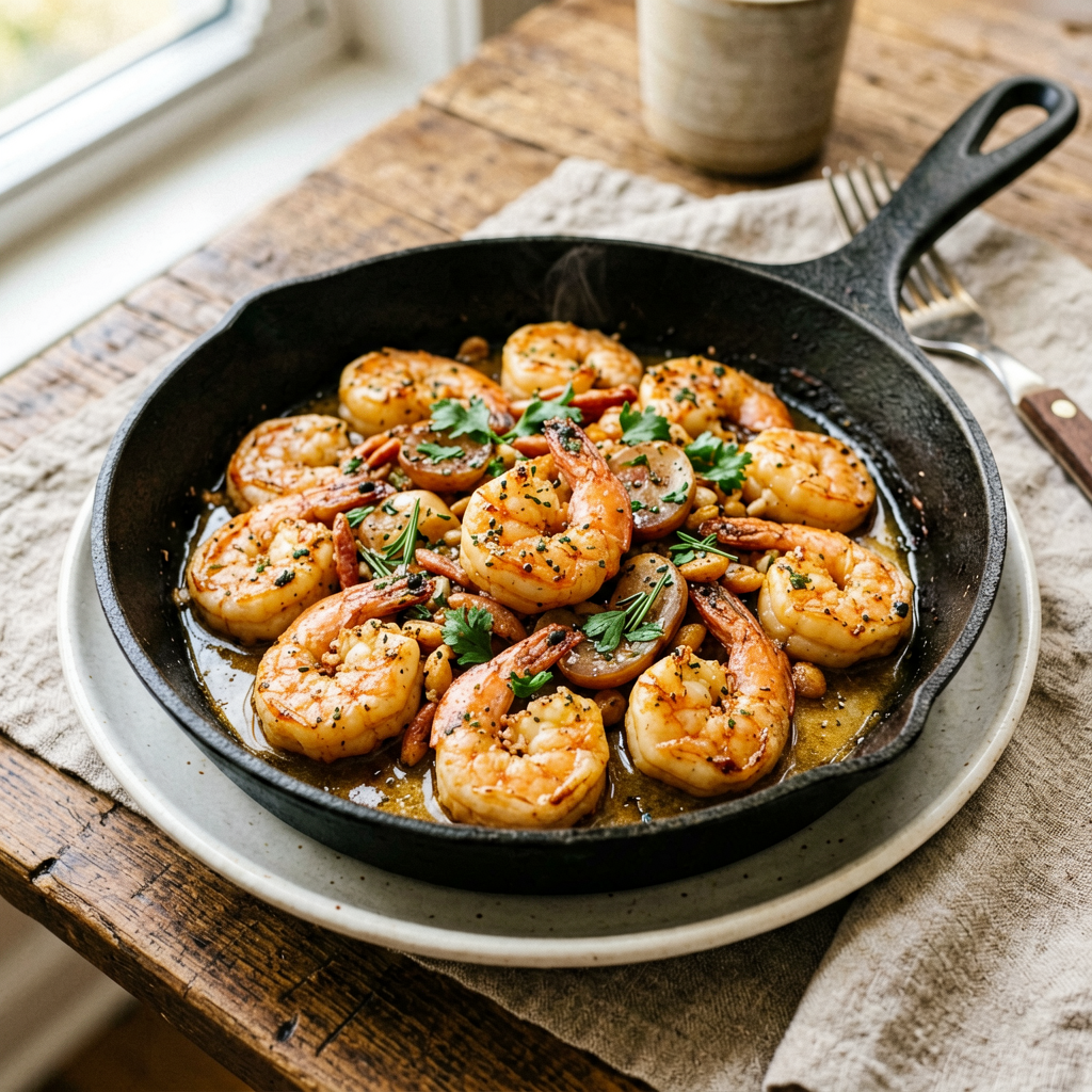 Sheet Pan Shrimp Stir Fry with Honey Soy