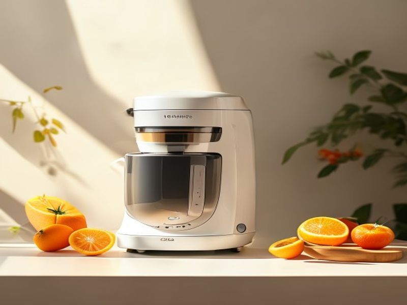 Clean lifestyle product shot of Why I Switched to This Food Processor, natural lighting, minimal background, professional review style photography