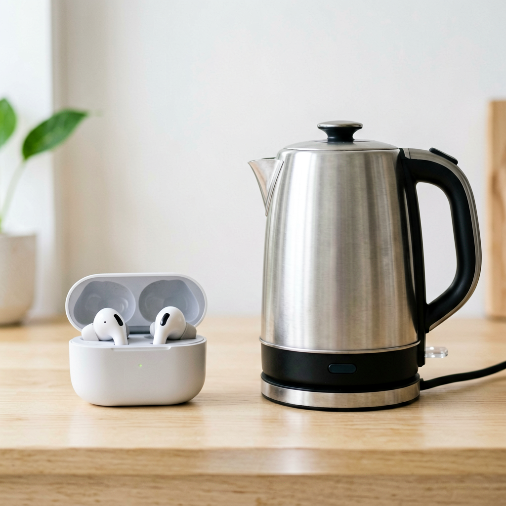 Wireless Earbuds vs Electric Kettle: Honest Comparison